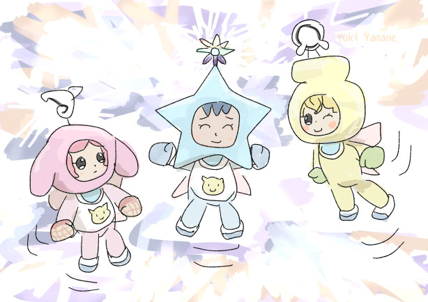 電波人間のRPGの絵 フローリィ モイス キラ